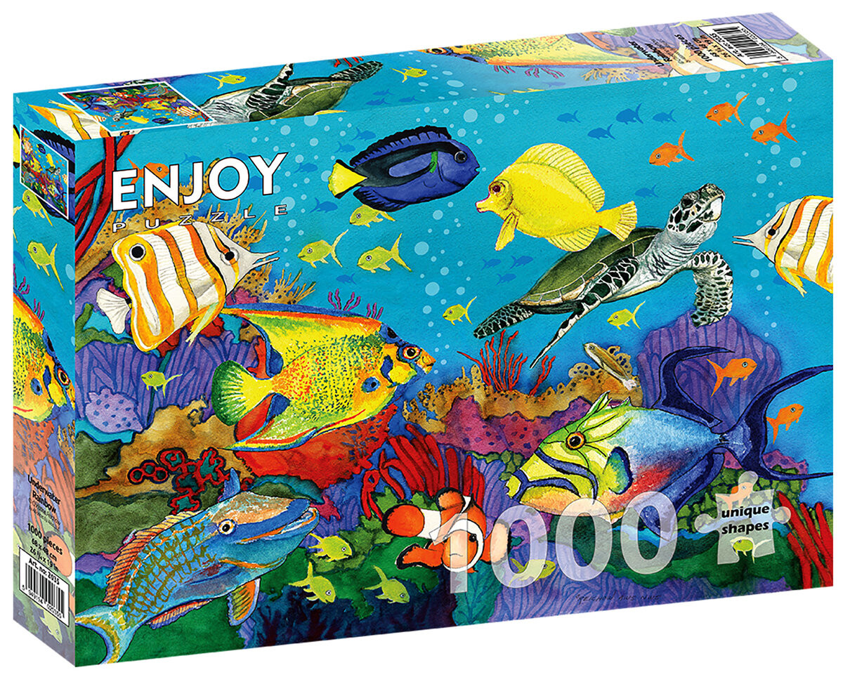 Enjoy, Пазл - Подводная радуга, 1000 шт.
Enjoy, Пазл - Подводная радуга, 1000 шт.