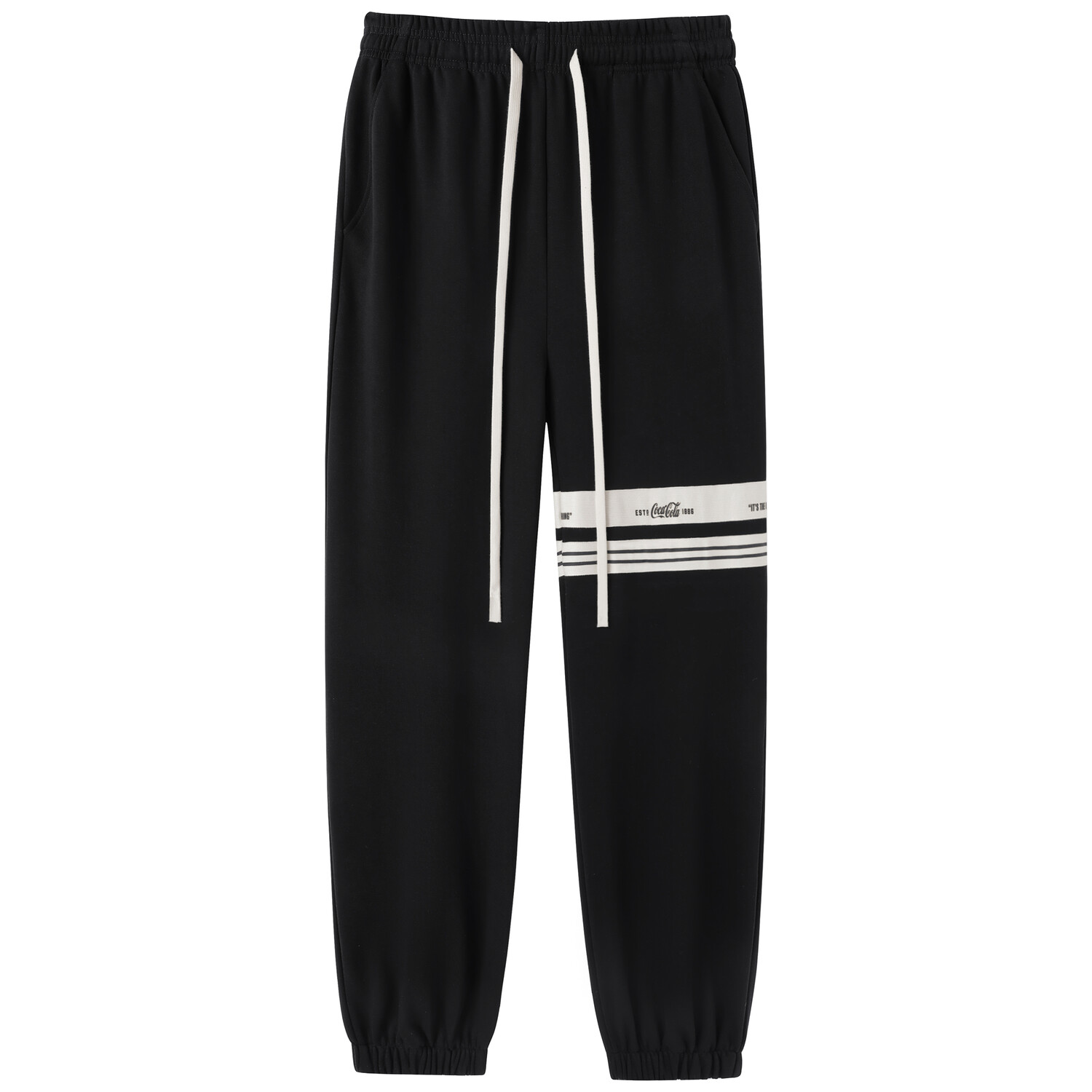Трикотажные спортивные штаны унисекс Coca-Cola, черный
Трикотажные спортивные штаны унисекс Coca-Cola, черный