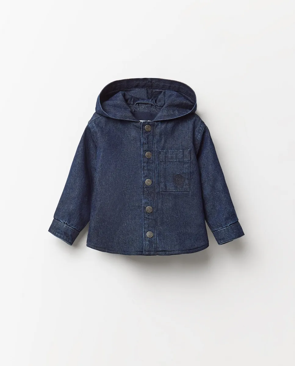 Джинсовая рубашка на подкладке Sfera, темно-синий
Джинсовая рубашка на подкладке Sfera, темно-синий