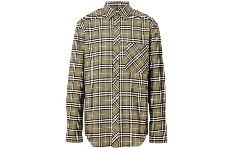 Рубашка мужская зеленая Burberry, зеленый
Рубашка мужская зеленая Burberry, зеленый