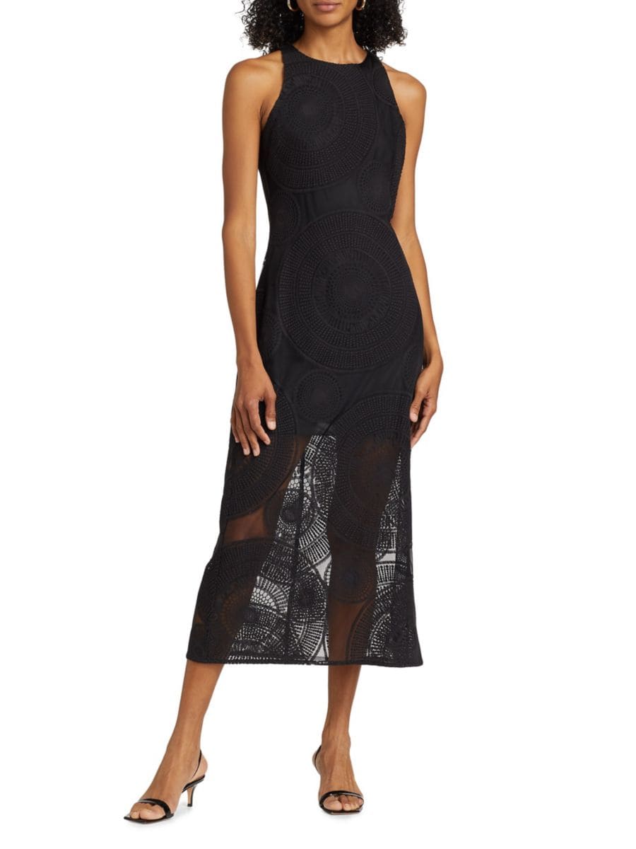 Платье-миди без рукавов с геометрическим узором Ольга Ramy Brook, цвет Black Circular
Платье-миди без рукавов с геометрическим узором Ольга Ramy Brook, цвет Black Circular