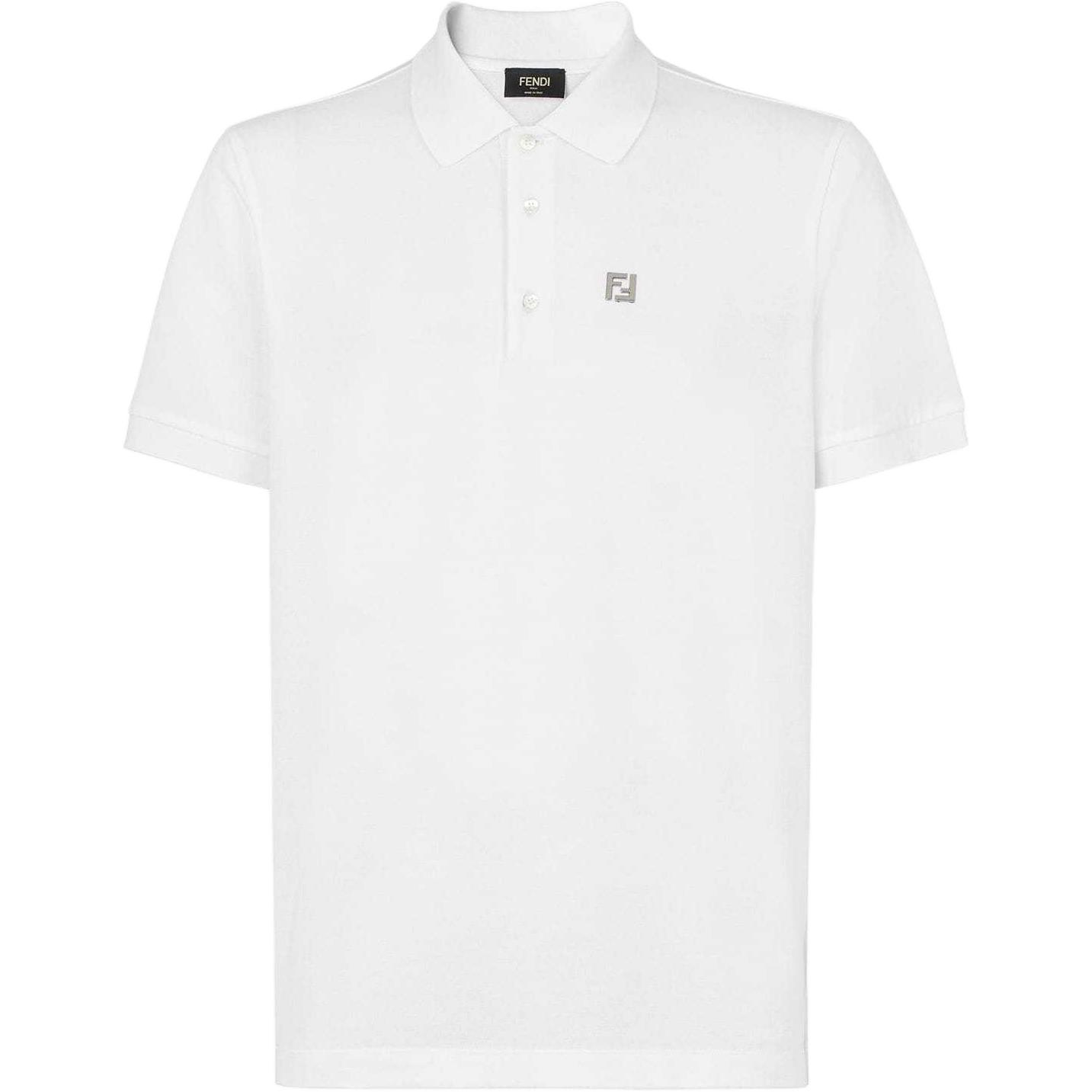 Поло с коротким рукавом и логотипом FENDI, белый
Поло с коротким рукавом и логотипом FENDI, белый