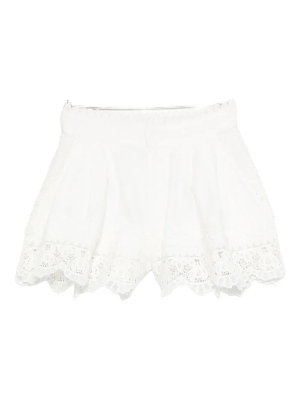 Плиссированные шорты с кружевом Sea, белый
Плиссированные шорты с кружевом Sea, белый
