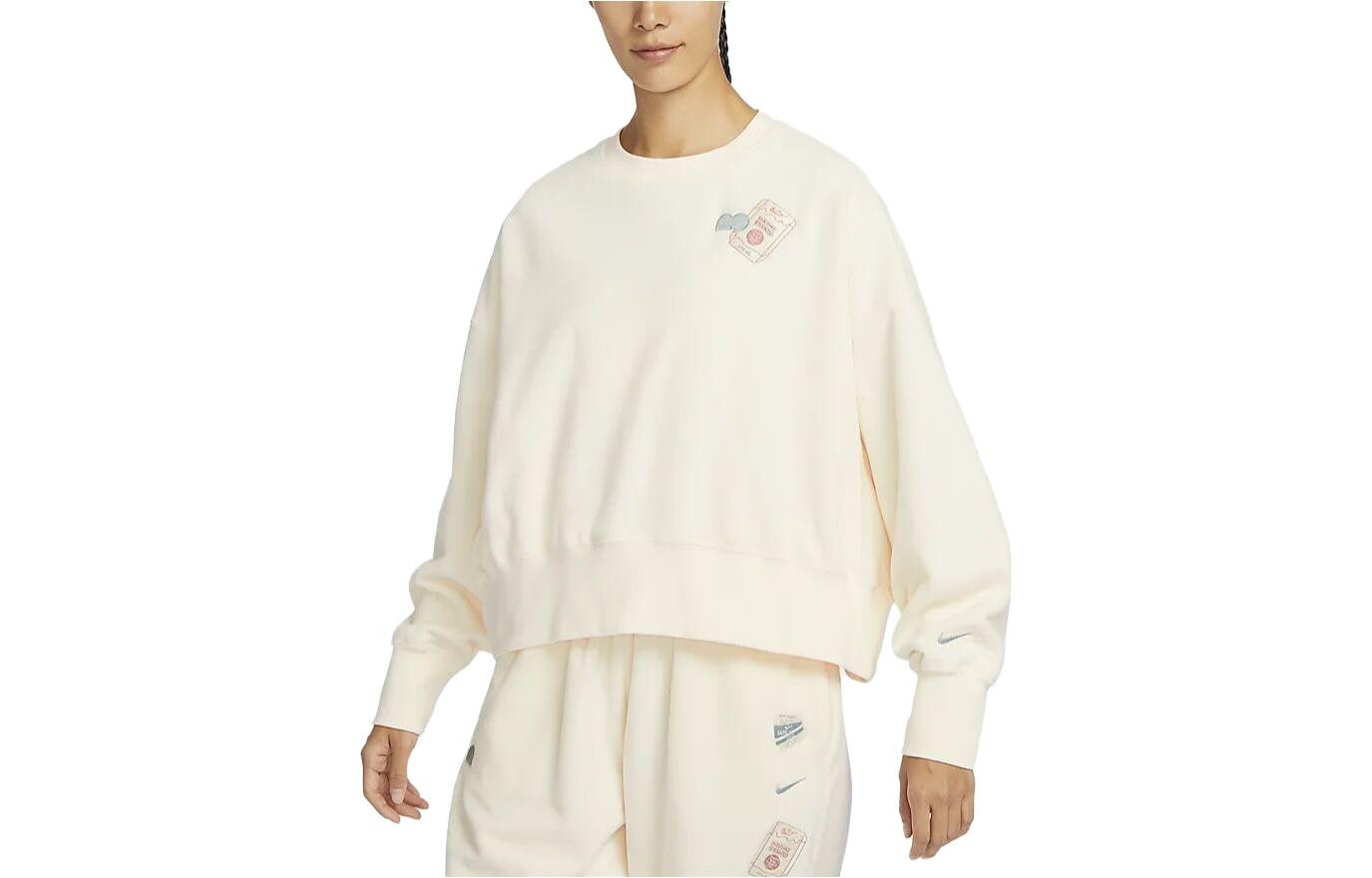 Свитшот женский светло-слоновая кость Nike
Свитшот женский светло-слоновая кость Nike