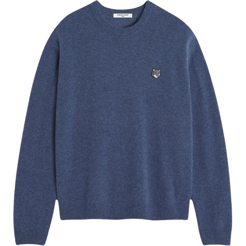 Свитер Maison Kitsuné с лисьей головой Maison Kitsune, синий
Свитер Maison Kitsuné с лисьей головой Maison Kitsune, синий