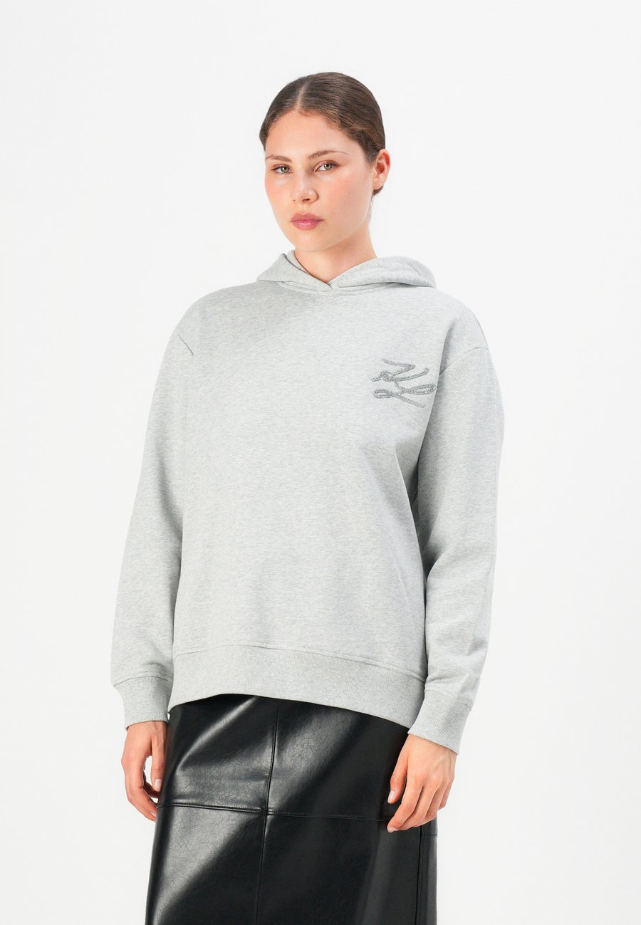 Худи KARL LAGERFELD AUTOGRAPH HOODIE, Light Grey Melange/Grey
Худи KARL LAGERFELD AUTOGRAPH HOODIE, Light Grey Melange/Grey