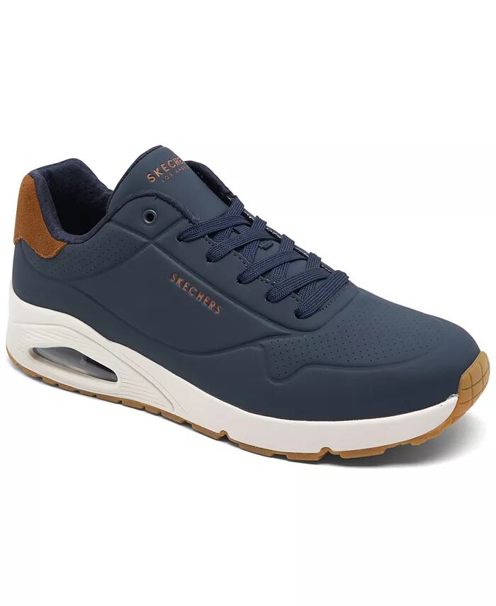 Мужские повседневные кроссовки Uno - Suited On Air Memory Foam от Finish Line Skechers, мультиколор
Мужские повседневные кроссовки Uno - Suited On Air Memory Foam от Finish Line Skechers, мультиколор