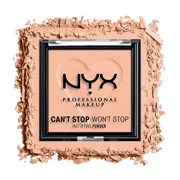 Матирующие пудры Can't Stop Won't Stop Mattifying Powder Nyx Professional Make Up, цвет medium
Матирующие пудры Can't Stop Won't Stop Mattifying Powder Nyx Professional Make Up, цвет medium