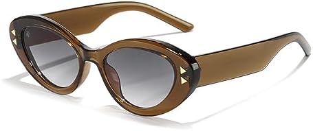 Ретро-очки «кошачий глаз» для женщин и мужчин, классические винтажные солнцезащитные очки с защитой от УФ-излучения UV400 для использования на открытом воздухе MTZJH, Brown
Ретро-очки «кошачий глаз» для женщин и мужчин, классические винтажные солнцезащитные очки с защитой от УФ-излучения UV400 для использования на открытом воздухе MTZJH, Brown