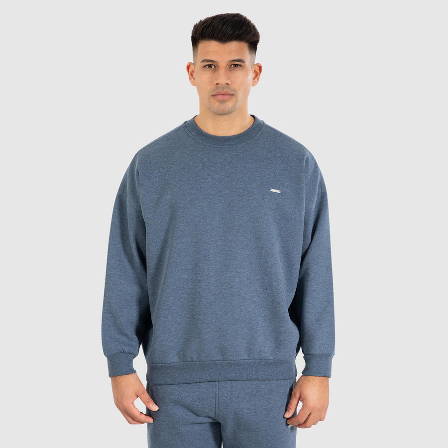 SMILODOX Мужская толстовка Kade синяя меланжевая
SMILODOX Мужская толстовка Kade синяя меланжевая