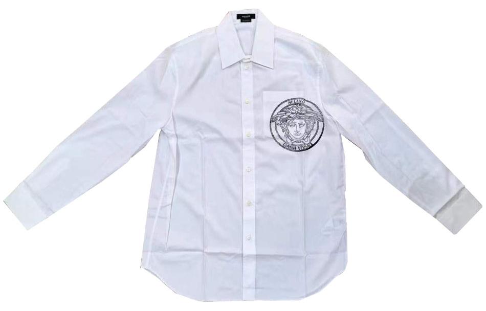 VERSACE Мужская белая рубашка
VERSACE Мужская белая рубашка