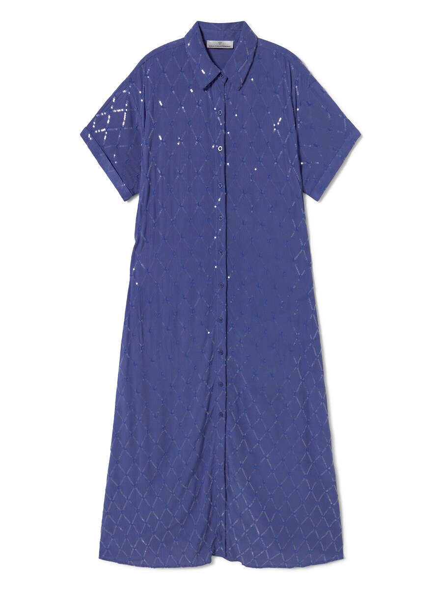 Платье-рубашка Lola Casademunt, индиго
Платье-рубашка Lola Casademunt, индиго