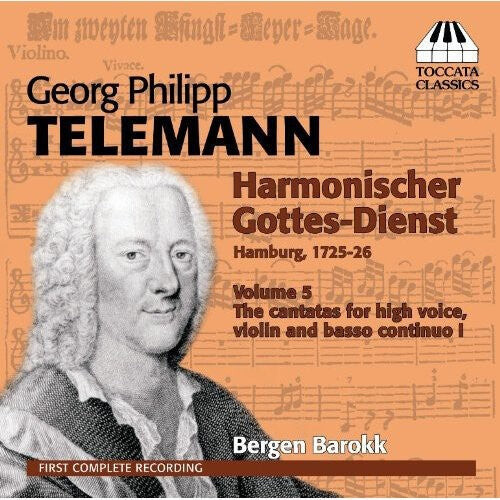 CD диск Bergen Barokk: Harmonischer Gottes-Dienst / Six Cantatas 5
CD диск Bergen Barokk: Harmonischer Gottes-Dienst / Six Cantatas 5