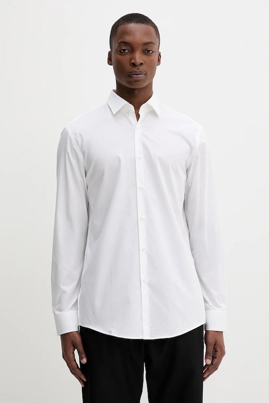 Хлопковая рубашка Hugo, белый
Хлопковая рубашка Hugo, белый