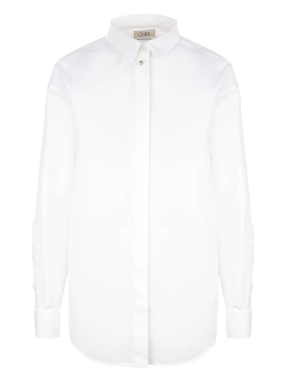 Поплиновая рубашка с классическим воротником Quira, белый
Поплиновая рубашка с классическим воротником Quira, белый