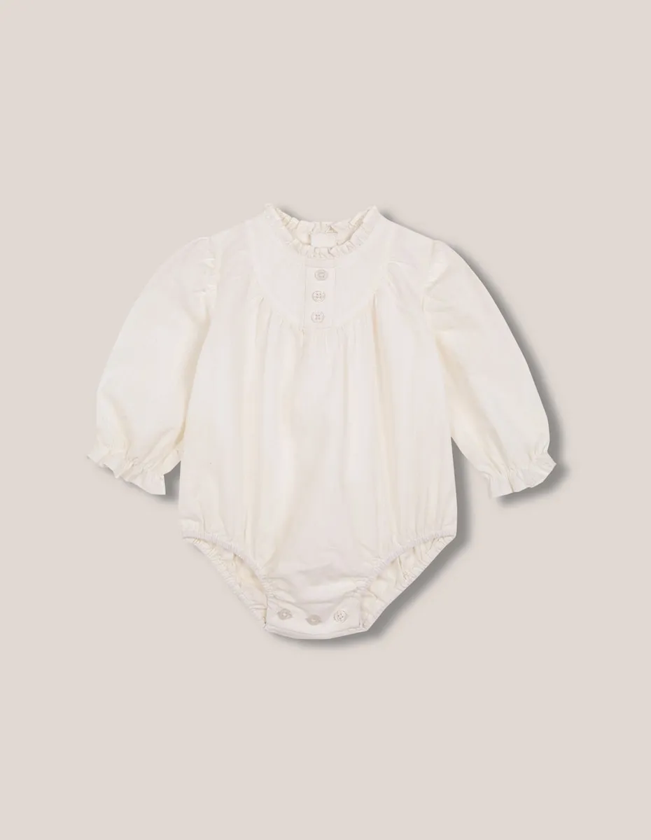 Детское боди с белым воротником Gocco, белый
Детское боди с белым воротником Gocco, белый