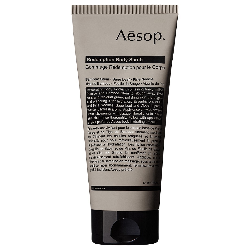 Скраб для тела redemption body scrub Aesop, объем 180 мл
Скраб для тела redemption body scrub Aesop, объем 180 мл