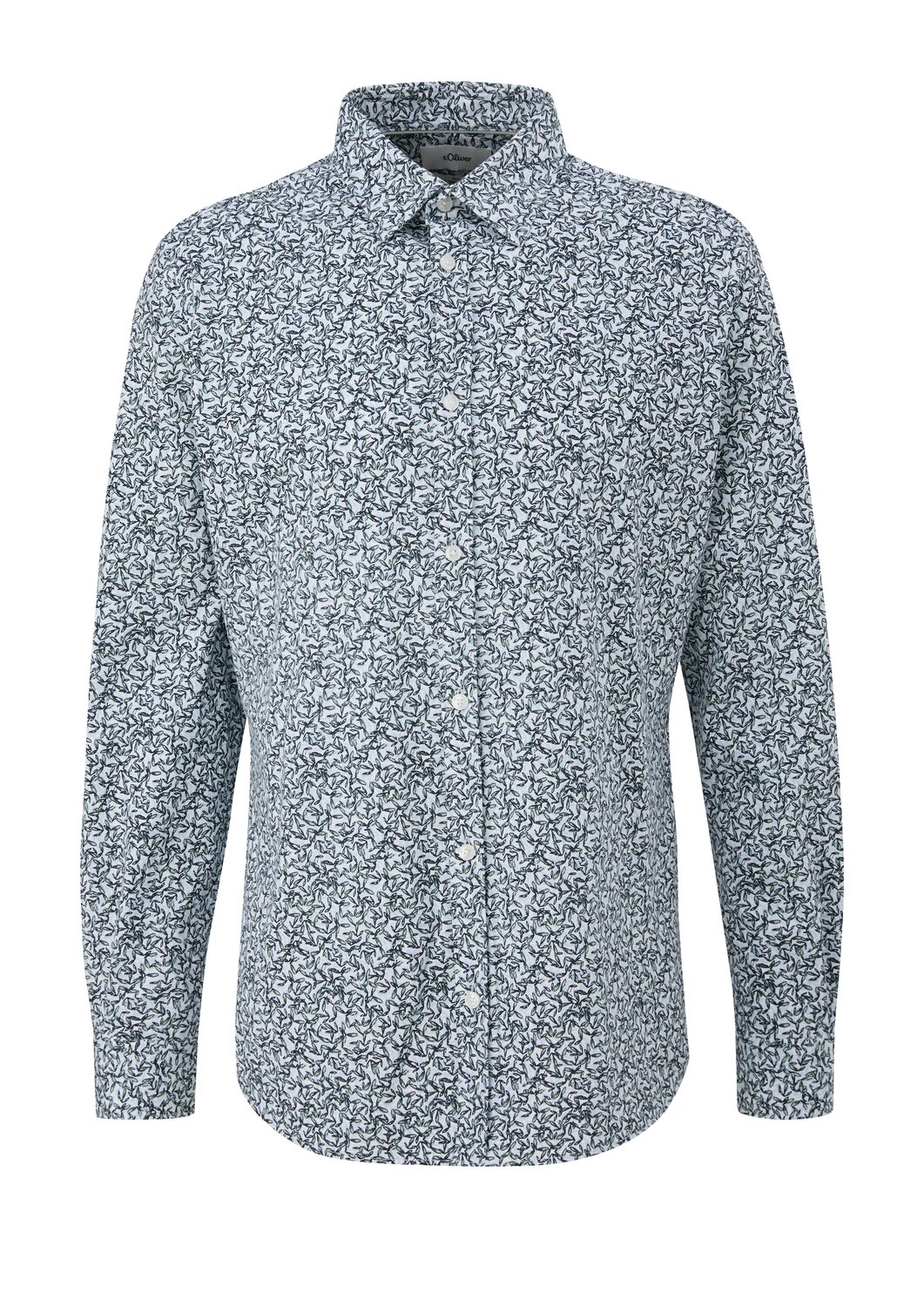 s.Oliver BLACK LABEL Рубашка на пуговицах приталенного кроя в белом цвете
s.Oliver BLACK LABEL Рубашка на пуговицах приталенного кроя в белом цвете