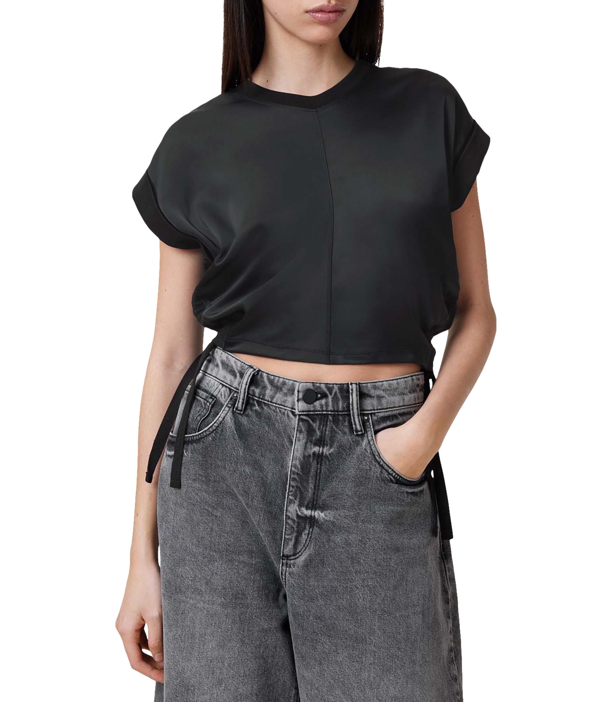 Футболка AllSaints Mira Satin Tee, черный
Футболка AllSaints Mira Satin Tee, черный