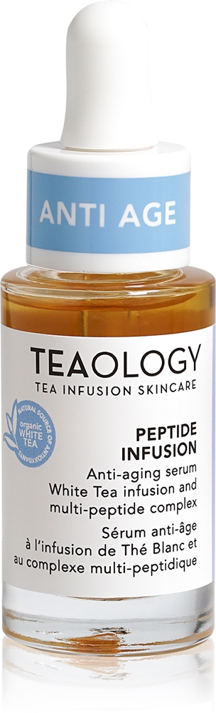 Сыворотка против морщин с пептидной инфузией, укрепляющая Teaology, 15 мл
Сыворотка против морщин с пептидной инфузией, укрепляющая Teaology, 15 мл