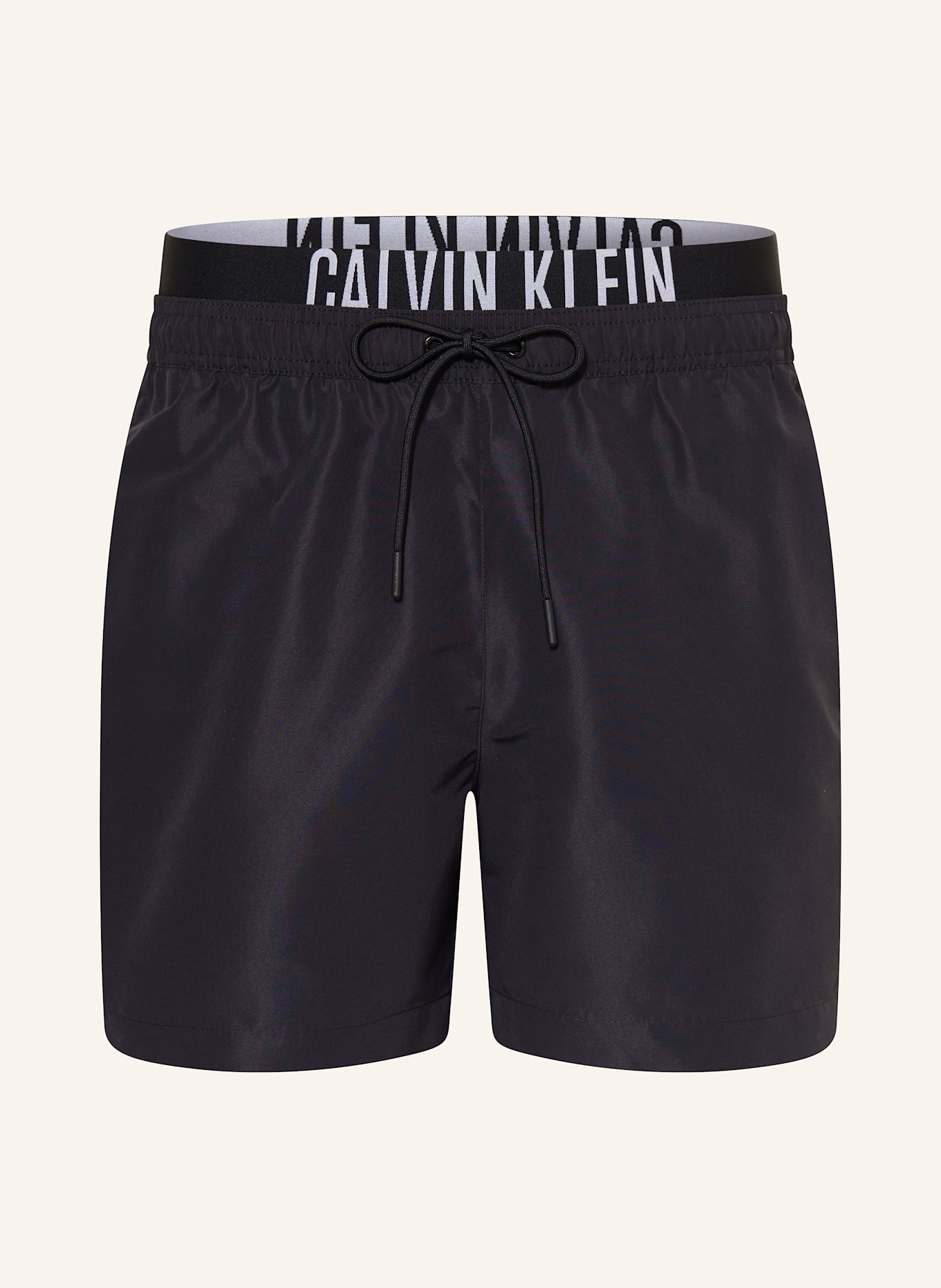 Шорты для плавания интенсивная сила Calvin Klein, черный 
Шорты для плавания интенсивная сила Calvin Klein, черный