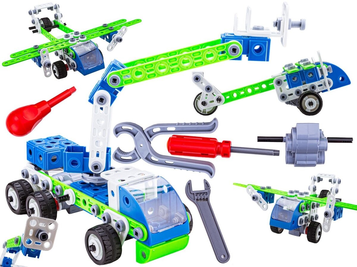 Набор «сделай сам» Строительные блоки Игрушки Креативные винты 18в1 PakaNiemowlaka 
Набор «сделай сам» Строительные блоки Игрушки Креативные винты 18в1 PakaNiemowlaka