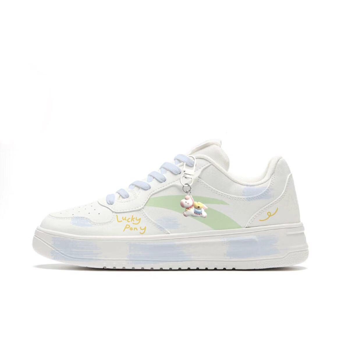 ANTA Easy Blue Magic Encounter, Свежий Кэжуал Стиль, Милый, Сладкий Стиль, Niche Пара Белых Туфель Synthetic Leather
ANTA Easy Blue Magic Encounter, Свежий Кэжуал Стиль, Милый, Сладкий Стиль, Niche Пара Белых Туфель Synthetic Leather