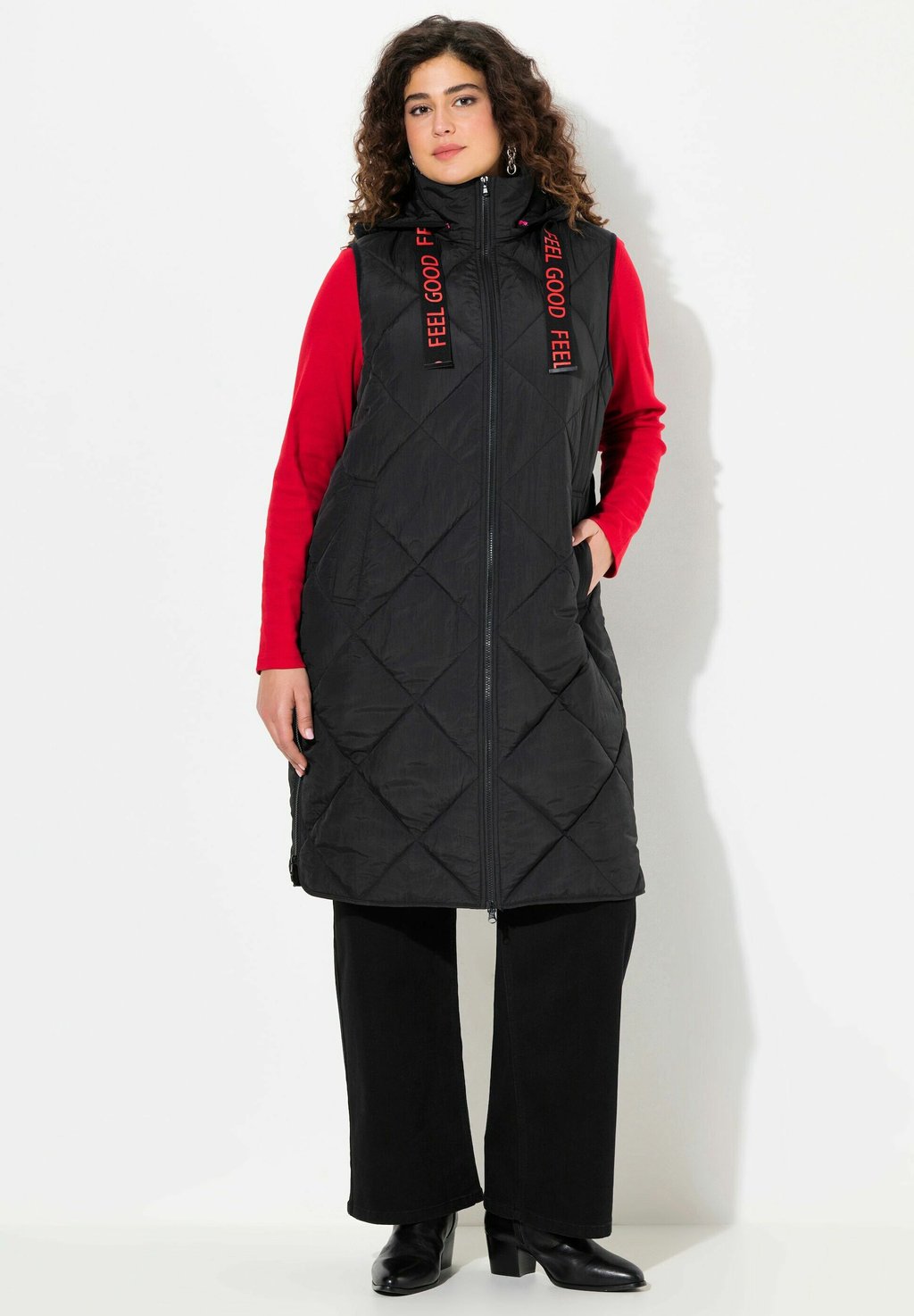 Жилет Ulla Popken, черный
Жилет Ulla Popken, черный