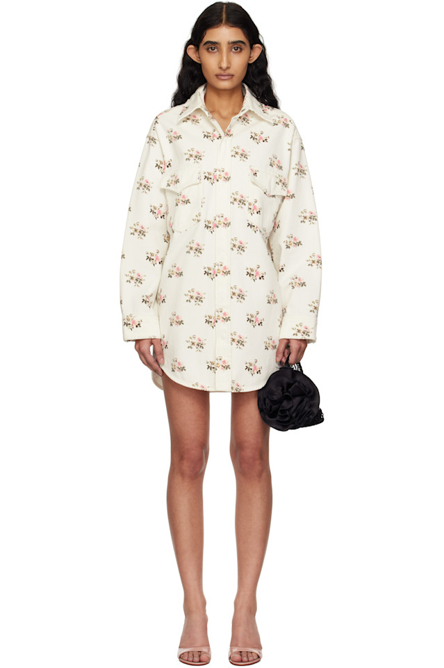 Принтованная джинсовая рубашка-овершот Blumarine, мультиколор
Принтованная джинсовая рубашка-овершот Blumarine, мультиколор