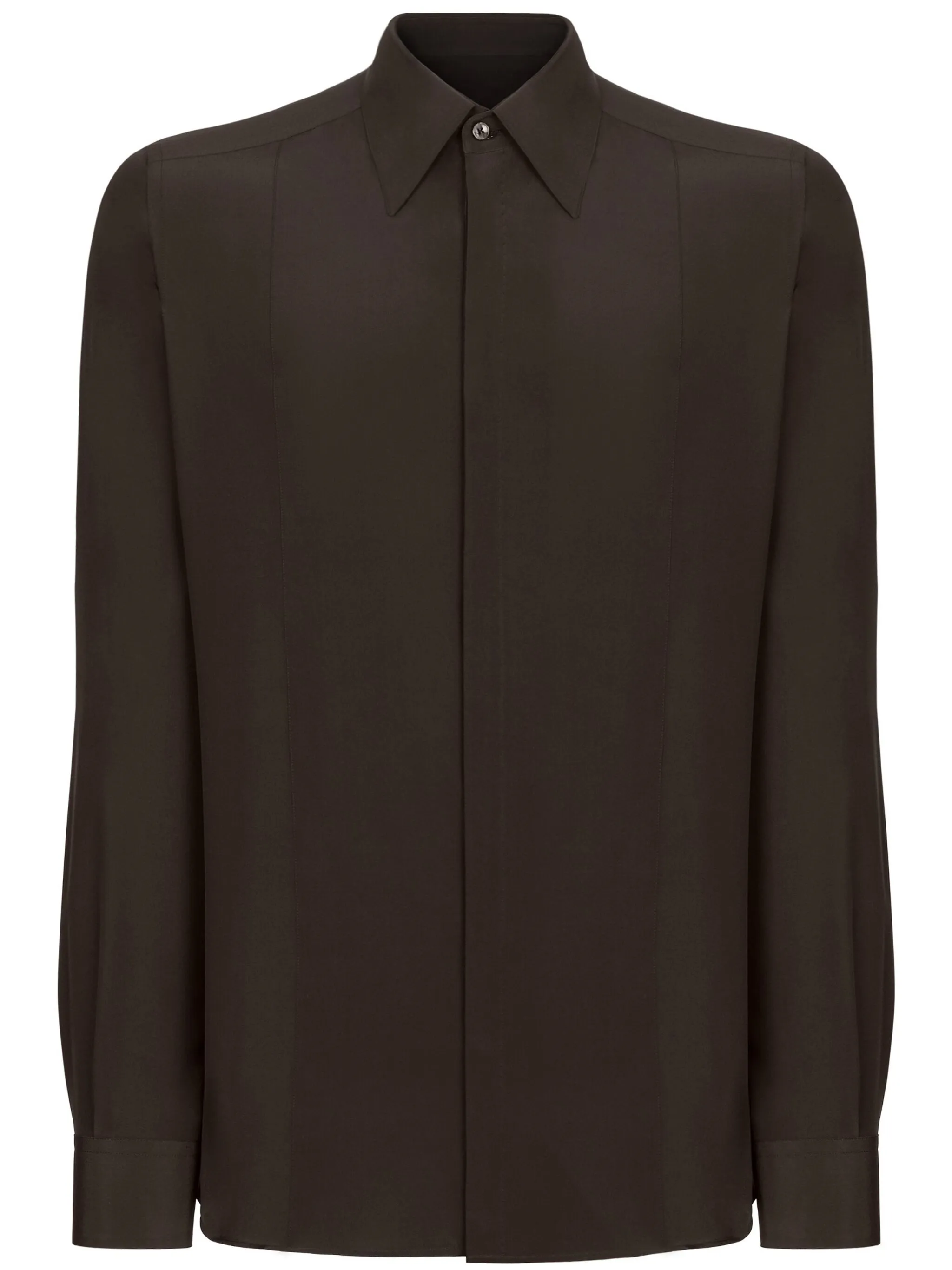 Шелковая рубашка с длинными рукавами Dolce & Gabbana, коричневый
Шелковая рубашка с длинными рукавами Dolce & Gabbana, коричневый