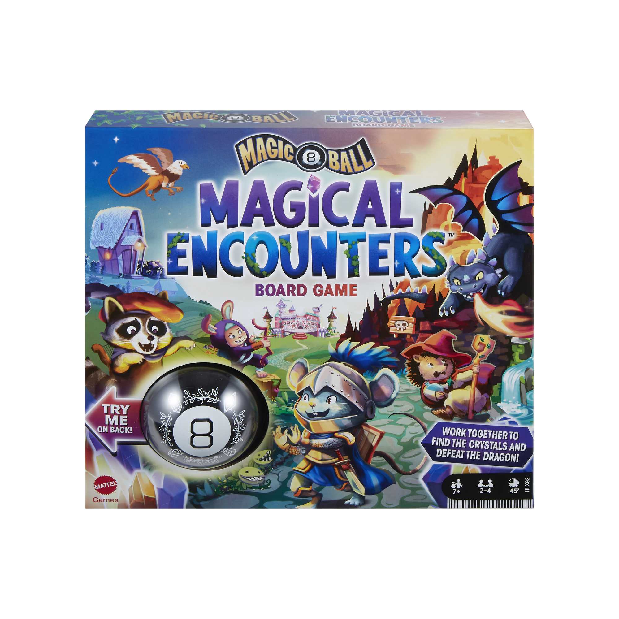 Настольная игра Magical Encounters Magic 8 Ball Board Game
Настольная игра Magical Encounters Magic 8 Ball Board Game
