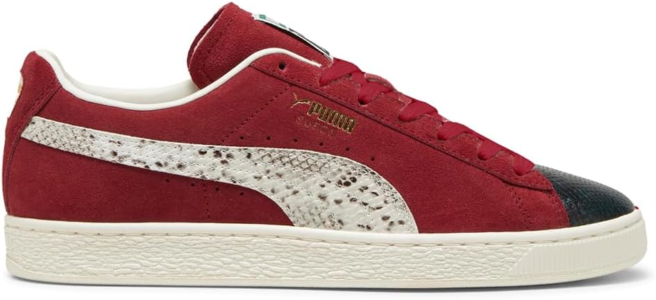Мужские кроссовки PUMA из замши с раздельной шнуровкой - красные
Мужские кроссовки PUMA из замши с раздельной шнуровкой - красные