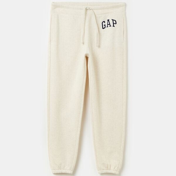 Джоггеры с завязками и вышитым логотипом Gap, бежевый
Джоггеры с завязками и вышитым логотипом Gap, бежевый