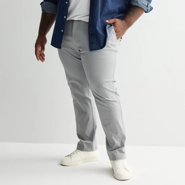 Просторные эластичные брюки Premier Flex Stretch для высоких и полных мужчин Apt. 9, цвет light grey
Просторные эластичные брюки Premier Flex Stretch для высоких и полных мужчин Apt. 9, цвет light grey