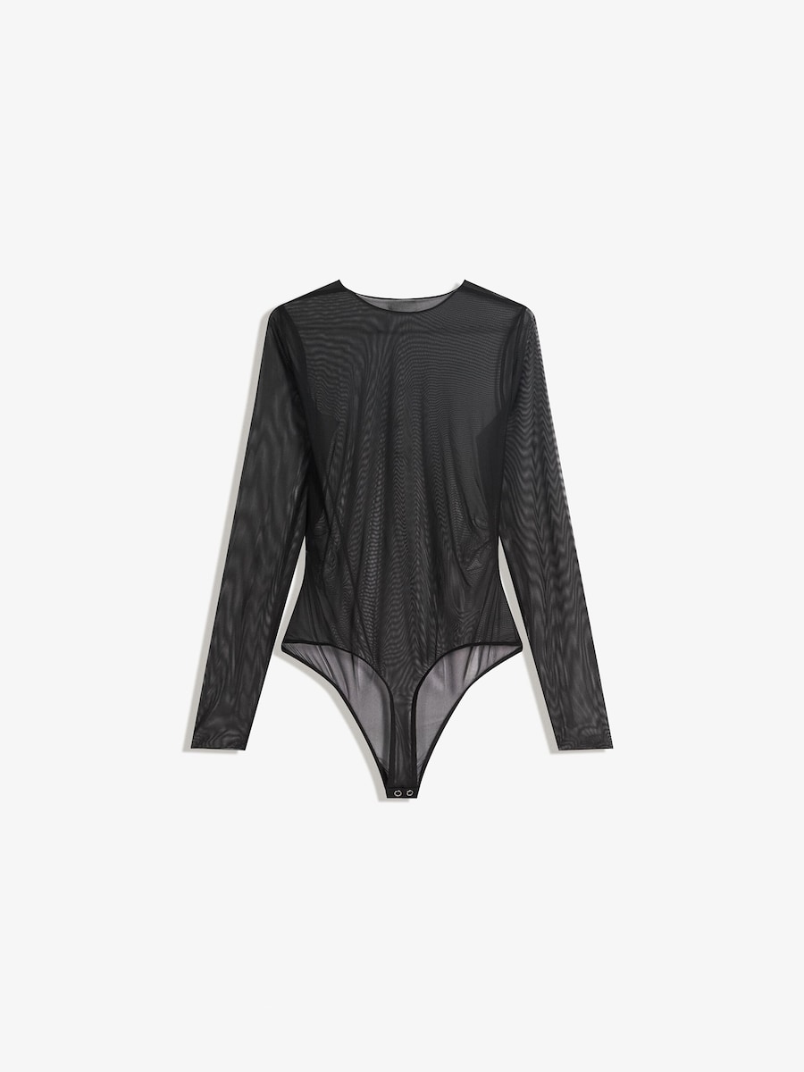 Боди-рубашка Bershka, черный
Боди-рубашка Bershka, черный