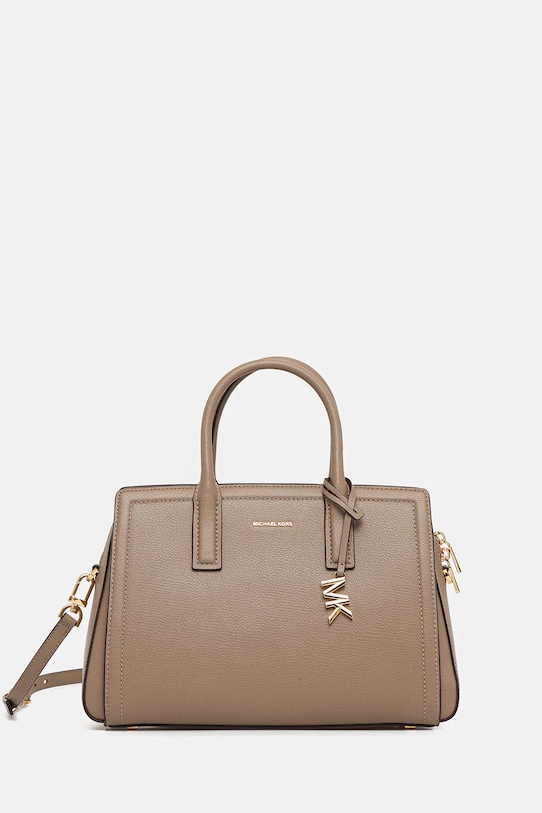 Кожаная сумка Laila Michael Michael Kors, бежевый
Кожаная сумка Laila Michael Michael Kors, бежевый