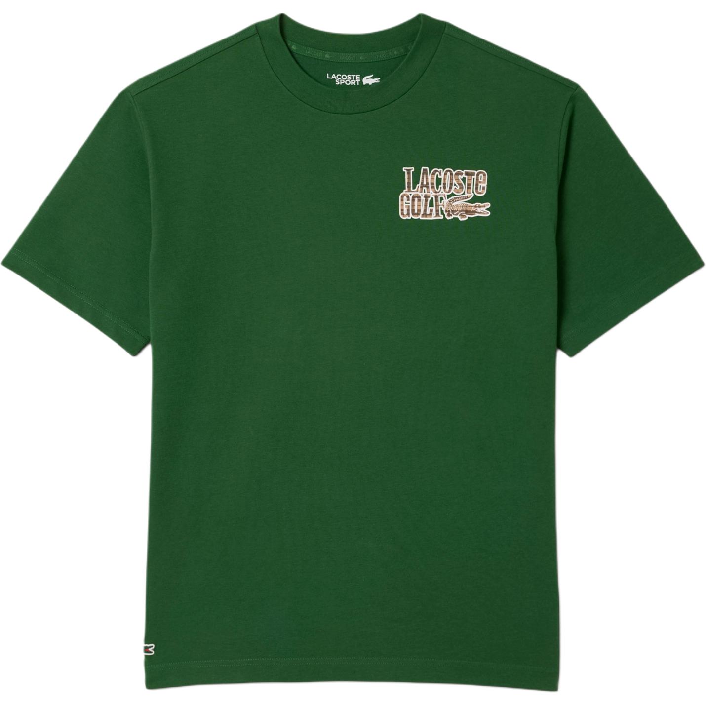 Футболка Cotton с вышитым слоганом LACOSTE, зеленый
Футболка Cotton с вышитым слоганом LACOSTE, зеленый