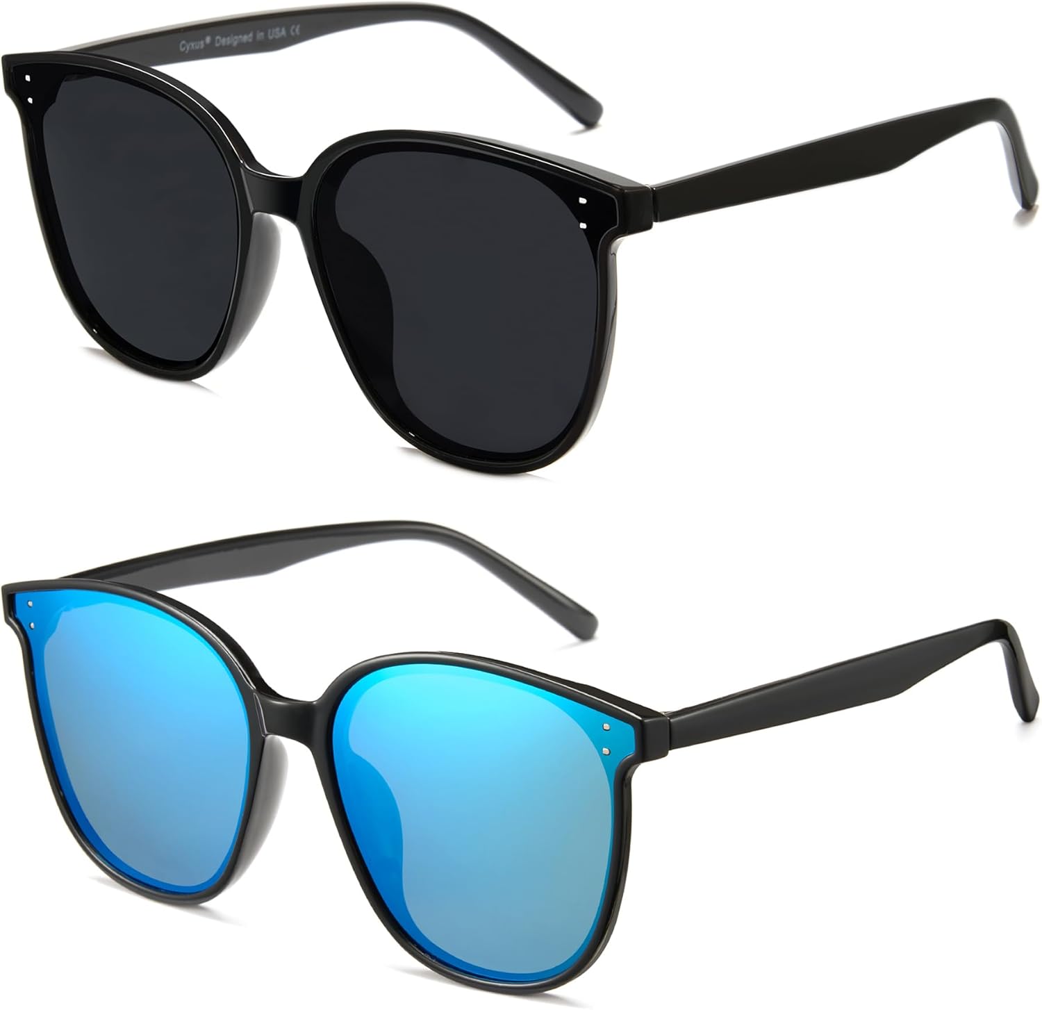 Солнцезащитные очки Cyxus Oversized Cat Eye для женщин, поляризованные линзы, защита от УФ-излучения, для пляжа, музыкальных фестивалей, шопинга, 1902, 14-oversized Cat Eye Sunglasses-black+blue
Солнцезащитные очки Cyxus Oversized Cat Eye для женщин, поляризованные линзы, защита от УФ-излучения, для пляжа, музыкальных фестивалей, шопинга, 1902, 14-oversized Cat Eye Sunglasses-black+blue