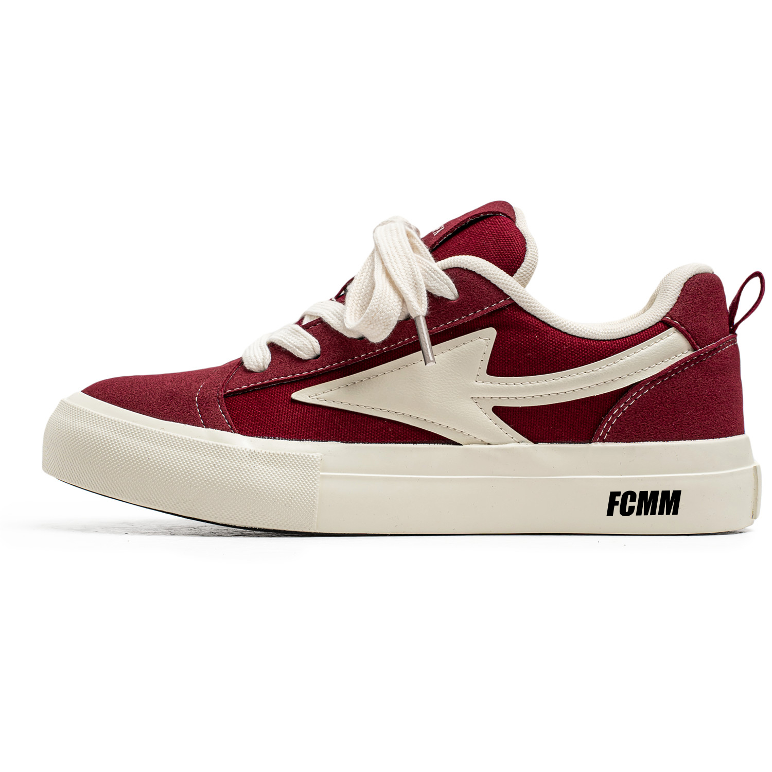 FCMM Мужские низкие кеды из холста бордового цвета, цвет Burgundy
FCMM Мужские низкие кеды из холста бордового цвета, цвет Burgundy