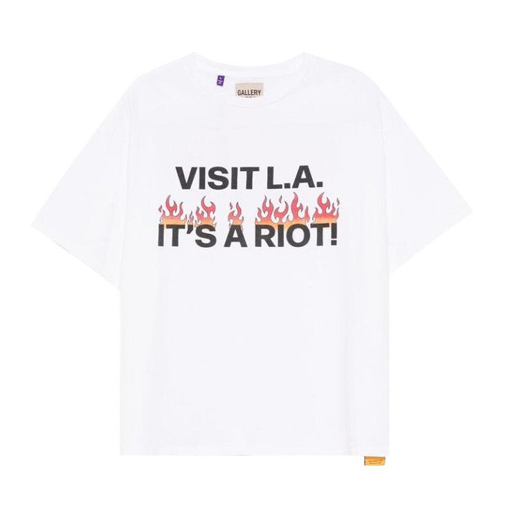 Футболка Gallery Dept. LA Riot Tee, White
Футболка Gallery Dept. LA Riot Tee, White
