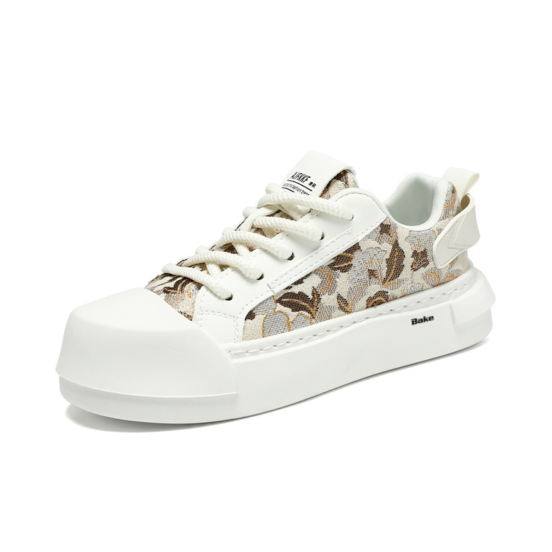 BAKE Устойчивые к истиранию низкие скейтерские кроссовки для мужчин с эффектом увеличения роста - белый хаки, цвет White Khaki
BAKE Устойчивые к истиранию низкие скейтерские кроссовки для мужчин с эффектом увеличения роста - белый хаки, цвет White Khaki