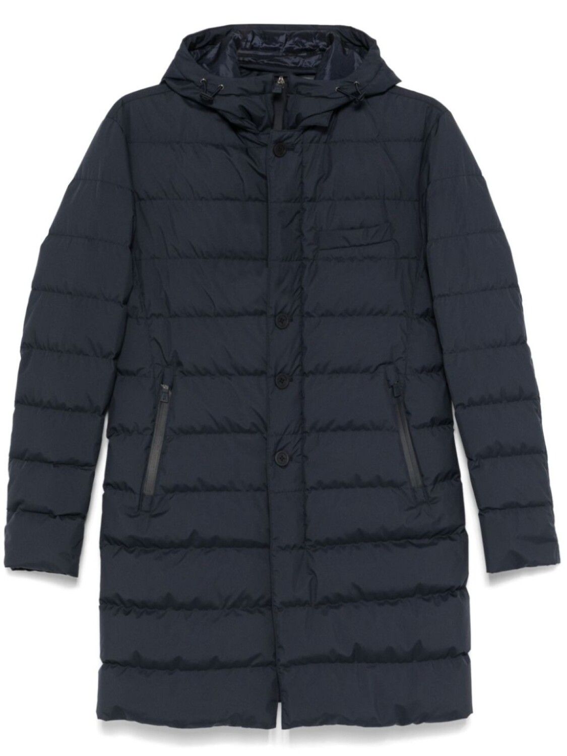 Herno длинный пуховик, синий
Herno длинный пуховик, синий