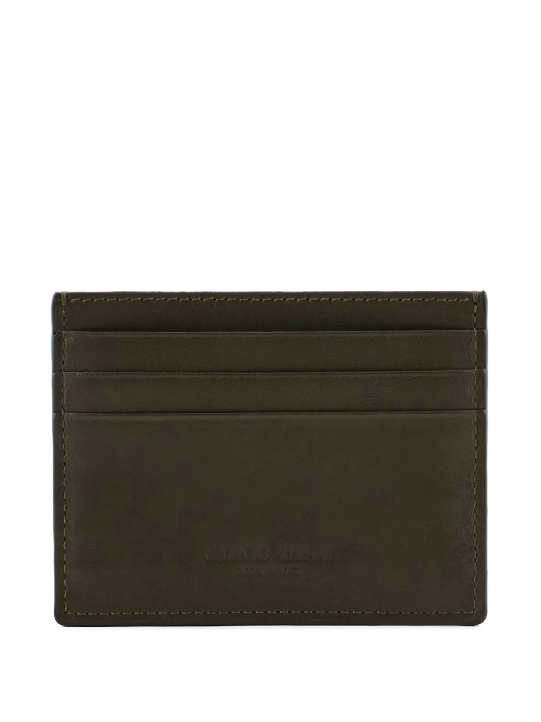 Картхолдер с тиснением Giorgio Armani, зеленый
Картхолдер с тиснением Giorgio Armani, зеленый