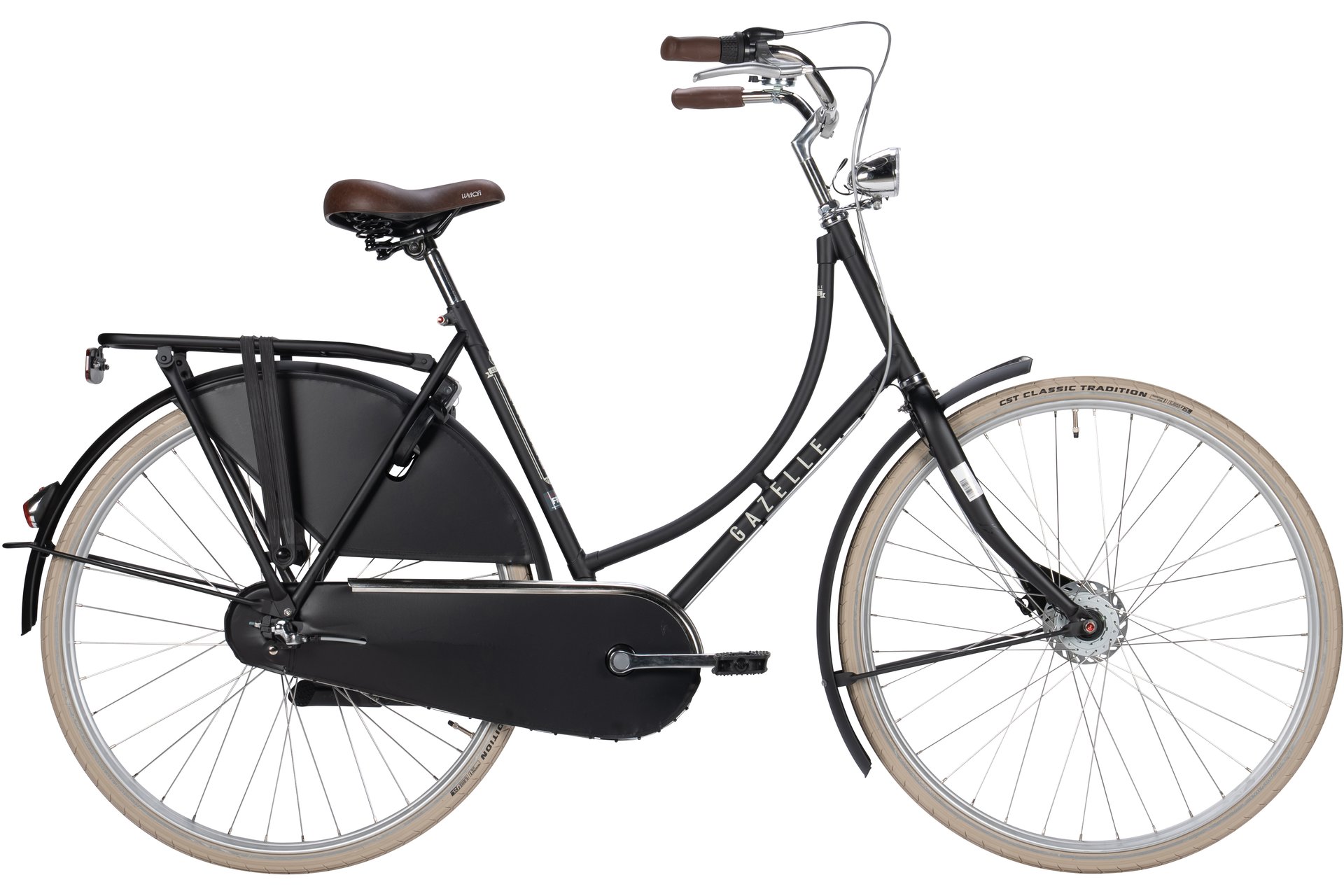 Городской велосипед Gazelle Classic rt3 - 28 дюймов - doppelrohr - 2026, schwarz | black matte
Городской велосипед Gazelle Classic rt3 - 28 дюймов - doppelrohr - 2026, schwarz | black matte