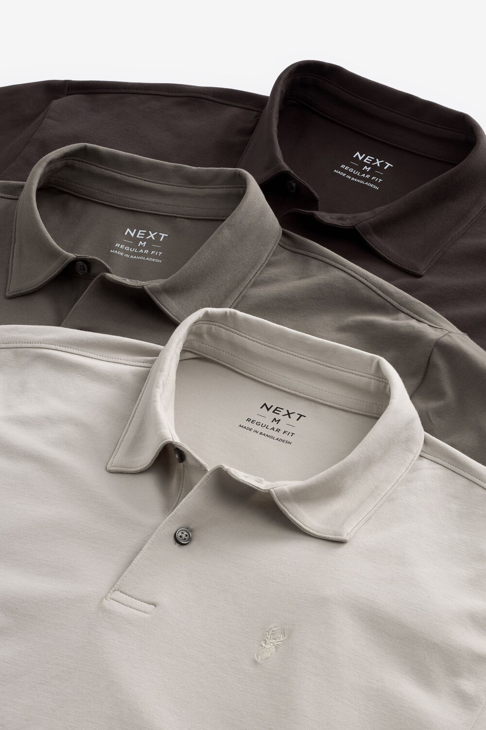 Футболки поло с коротким рукавом, 3 шт в упаковке Next, нейтральный
Футболки поло с коротким рукавом, 3 шт в упаковке Next, нейтральный