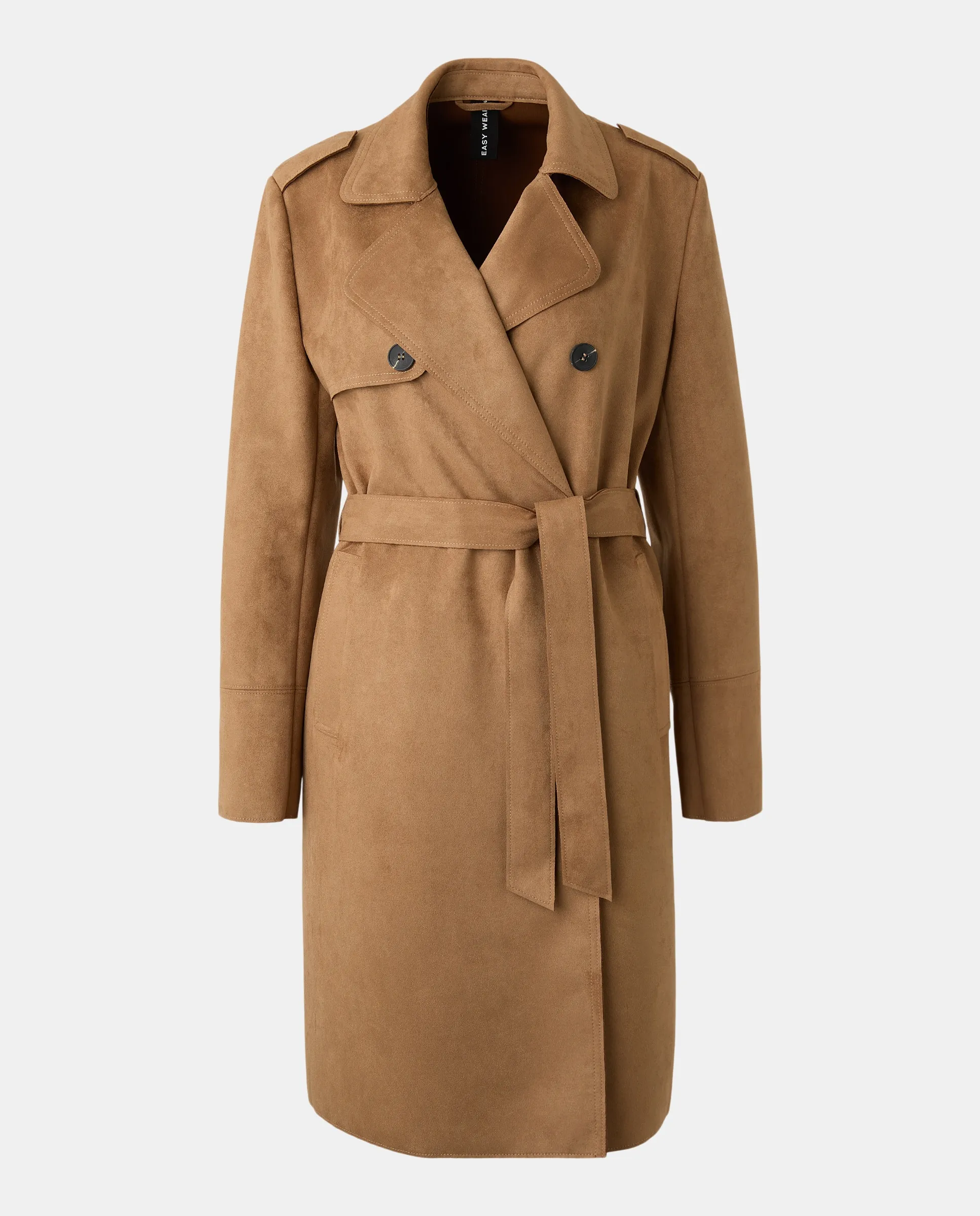 Женское длинное пальто эффект замши Easy Wear, коричневый
Женское длинное пальто эффект замши Easy Wear, коричневый