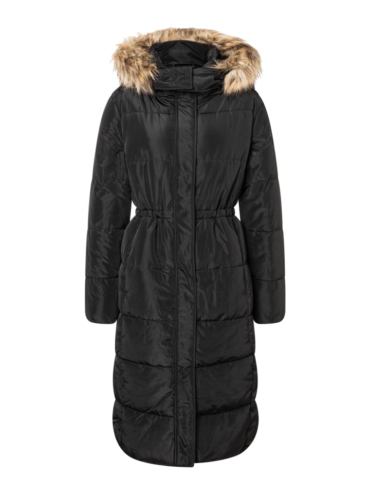 длинное стеганое пальто черного цвета More & More
длинное стеганое пальто черного цвета More & More