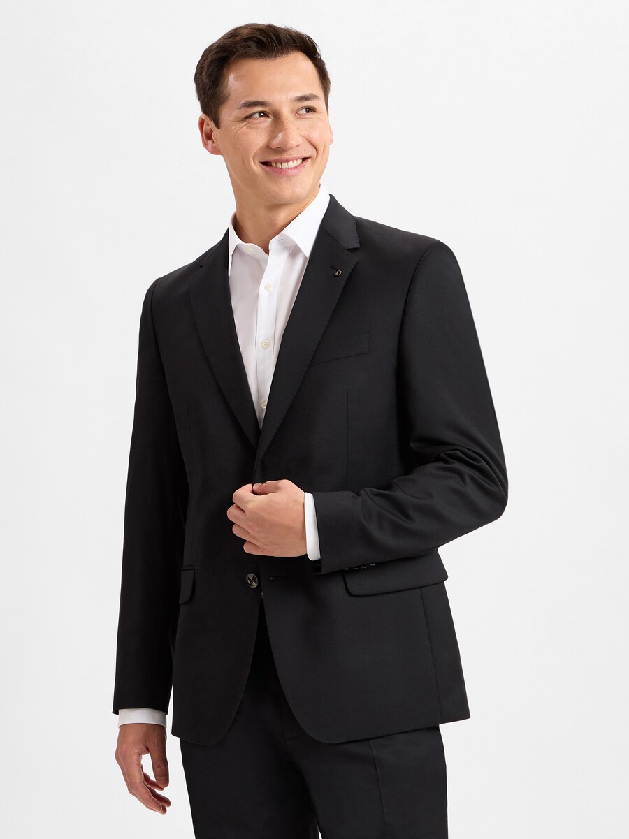 Деловой пиджак прямого кроя Digel, черный
Деловой пиджак прямого кроя Digel, черный