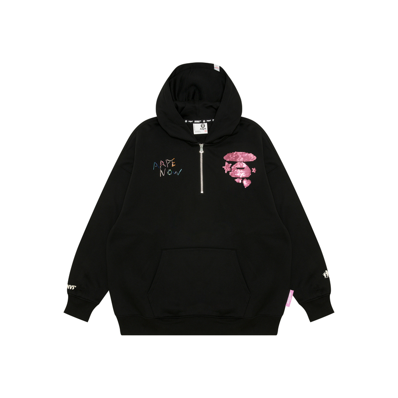 Толстовка с пайетками от A Bathing APE Aape, черный
Толстовка с пайетками от A Bathing APE Aape, черный