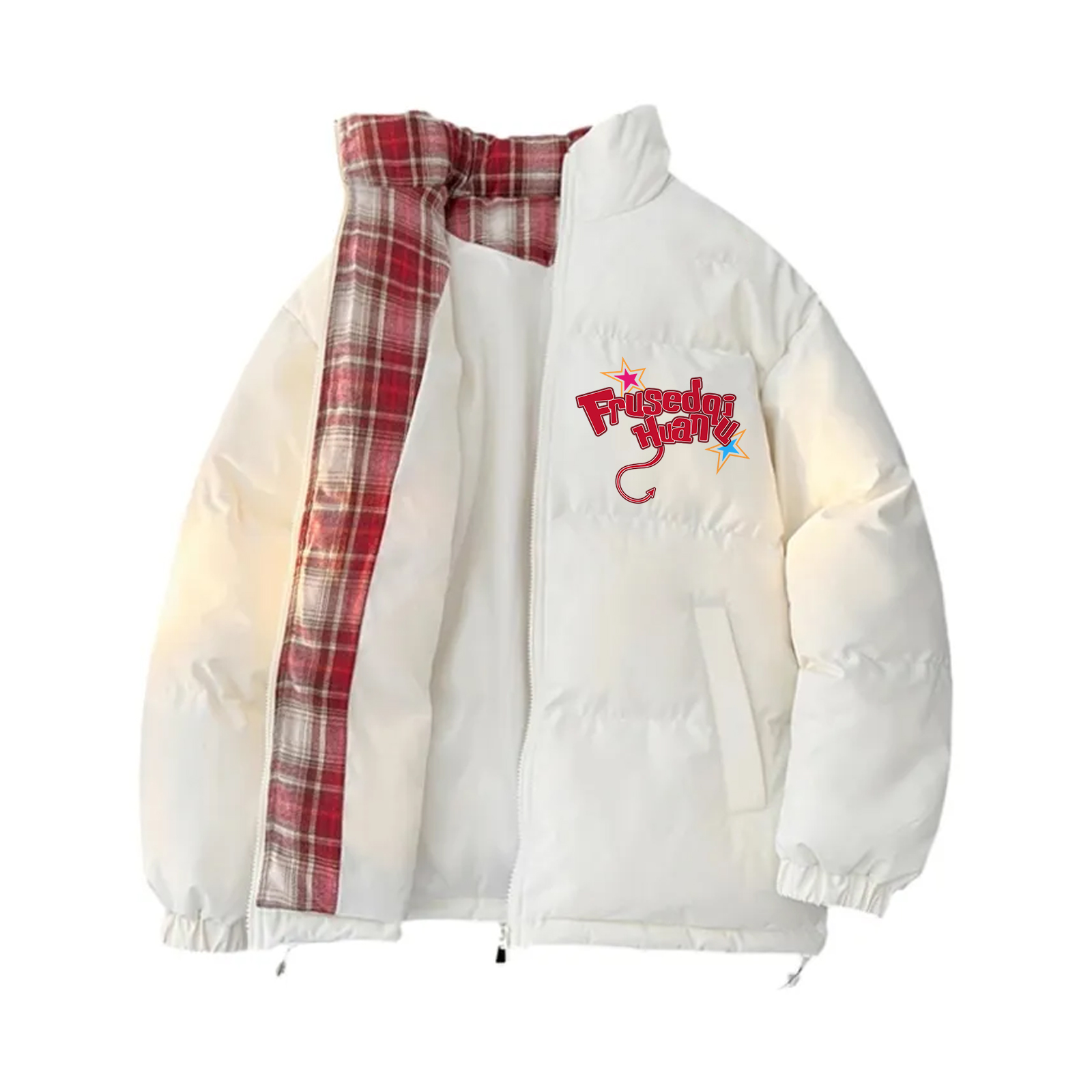 Пуховик Unisex Stand Collar Thickened Padded Puffer Jacket HUANQIU, бежевый
Пуховик Unisex Stand Collar Thickened Padded Puffer Jacket HUANQIU, бежевый